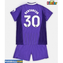 Tottenham Hotspur Rodrigo Bentancur #30 3rd trikot Kinder 2026-27 Kurzarm (+ Kurze Hosen)